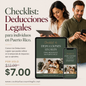 Checklist: Deducciones Legales Inteligentes para Individuos en Puerto Rico • eBook • Libro digital