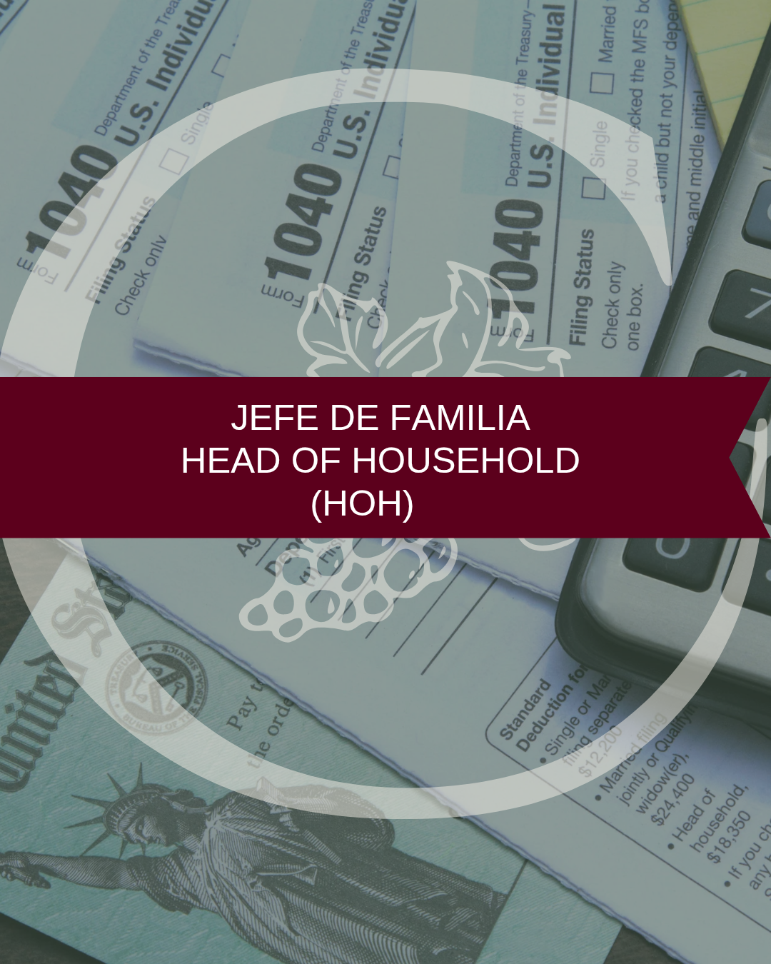 Reserva de Espacio • Head of Household (HOH) - Jefe de familia • Temporada de Impuestos • Estados Unidos